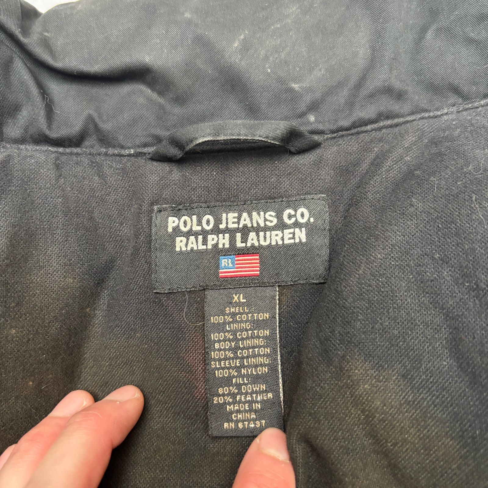 Ralph Lauren Polo Jeans Co Ralph Lauren Down Puffer Jacker XL Zip Size US XL / EU 56 / 4 - 4 Thumbnail