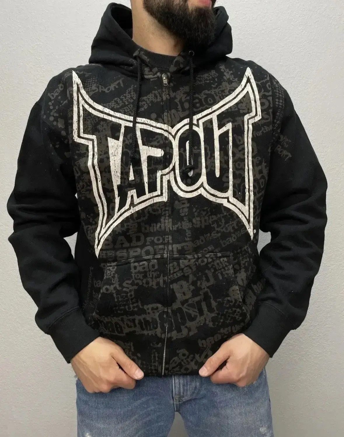 affliction tapout jnco ジップパーカー affliction tapout jnco ジップパーカー