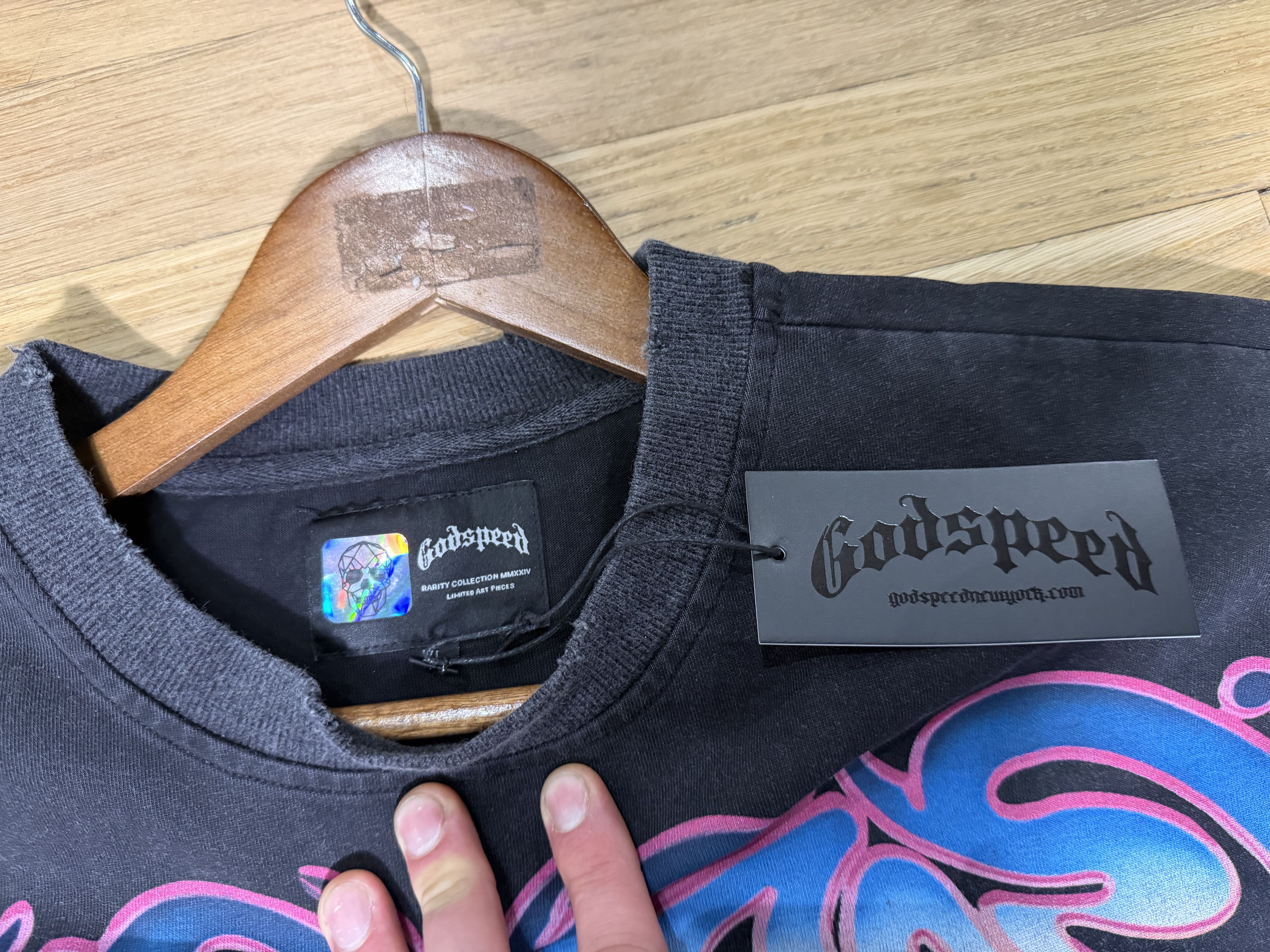 Godspeed GODSPEED MIAMI YACHT TEE BLACK *MIAMI EXCLUSIVE* Size US XL / EU 56 / 4 - 2 Thumbnail