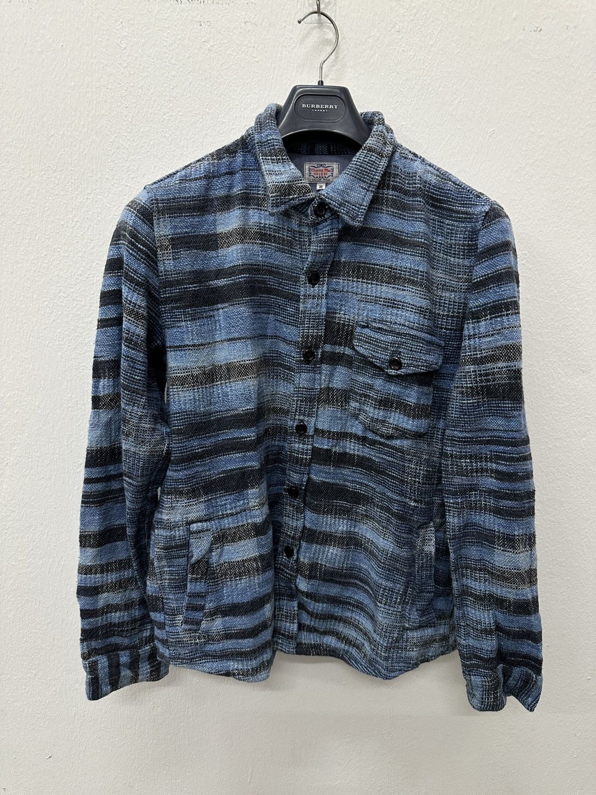 Chiang mai DELUXE インディゴ染め 刺し子 ジャケット Chiang Mai Deluxe Gaijin Made | Grailed