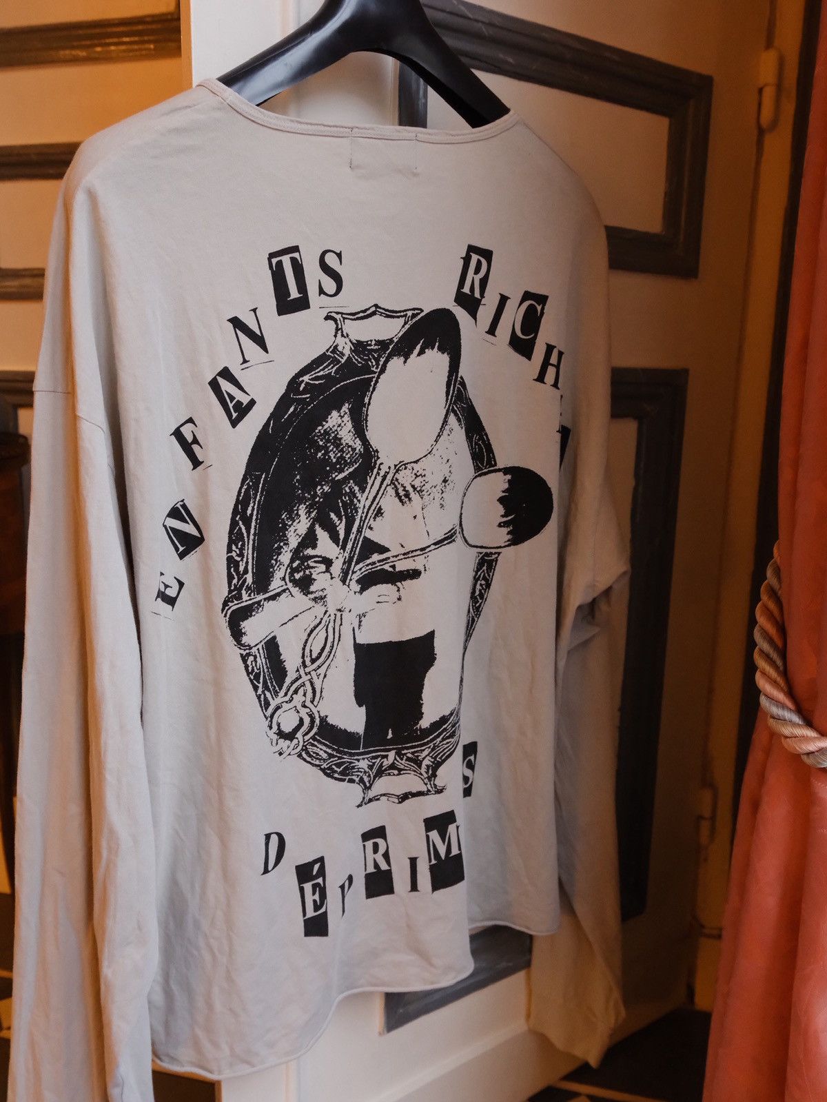 Enfants Riches Deprimes Silver Spoon Printed Cotton-Jersey T-shirt Size US L / EU 52-54 / 3 - 7 Thumbnail