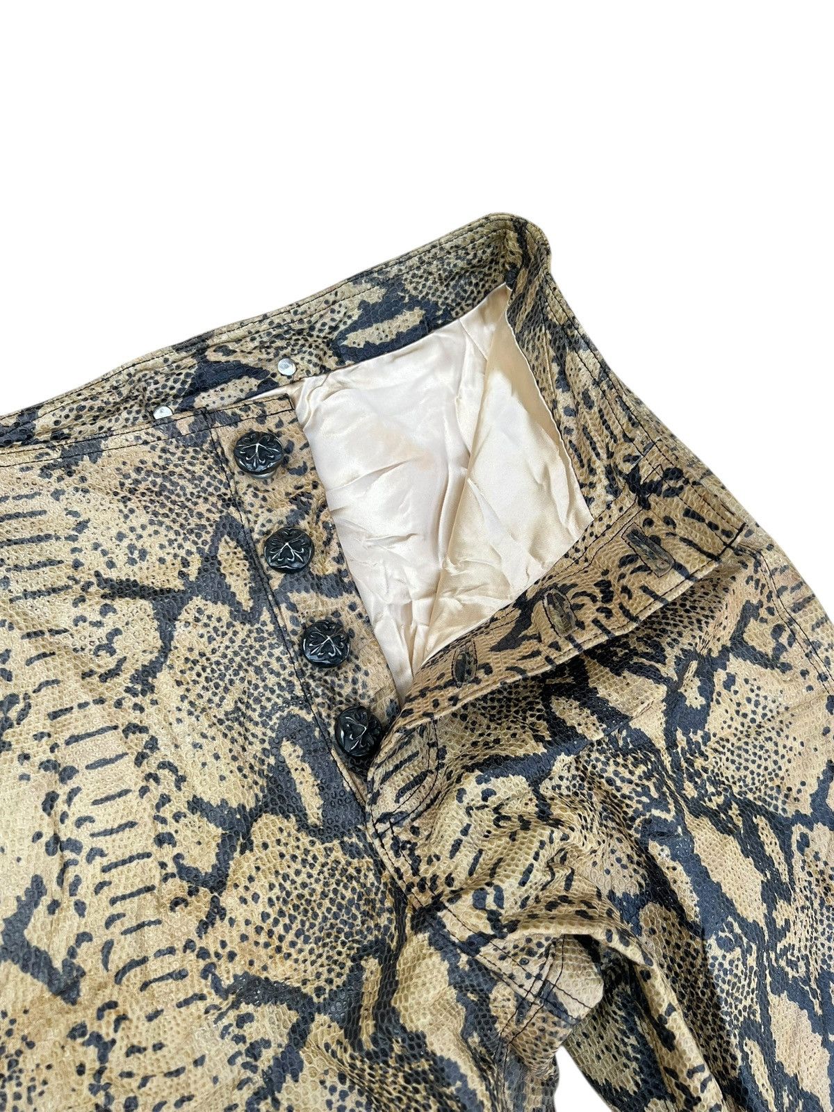 A&G Rock MEGA RARE! A&G Rock Real Python Skin Montana Streetwear Pant Size US 26 / EU 42 - 7 Thumbnail