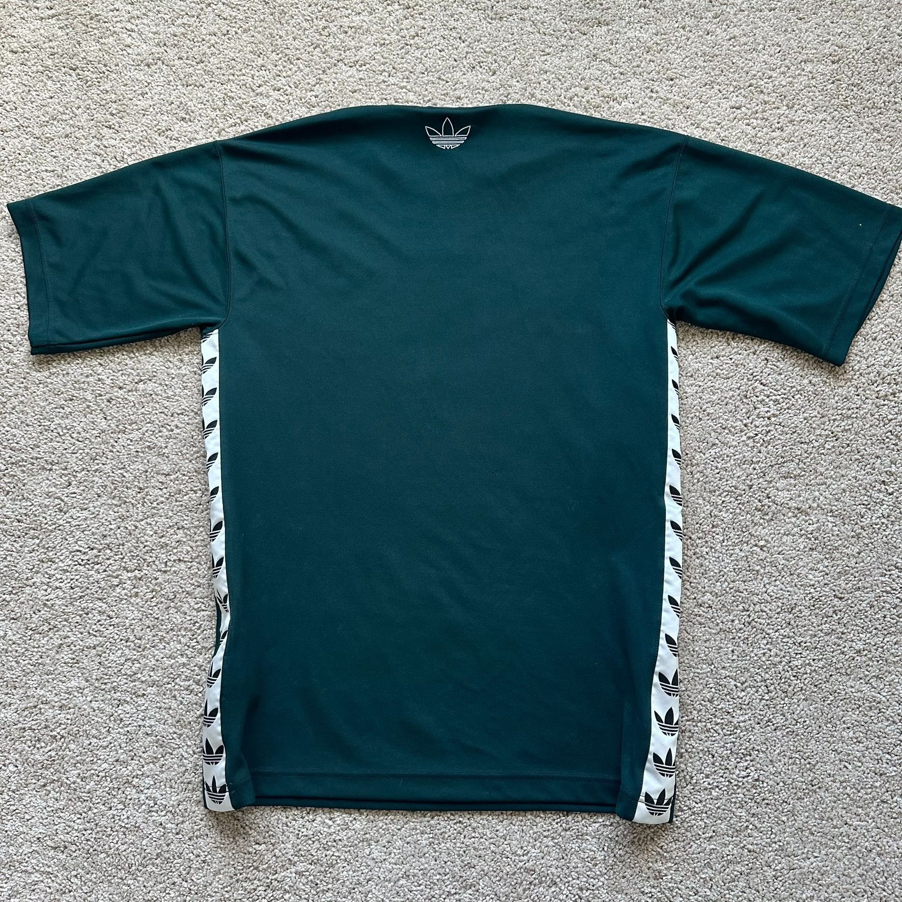 Adidas Adidas Originals Trefoil TNT Tape T-Shirt Green Athletic Log Size US S / EU 44-46 / 1 - 5 Thumbnail