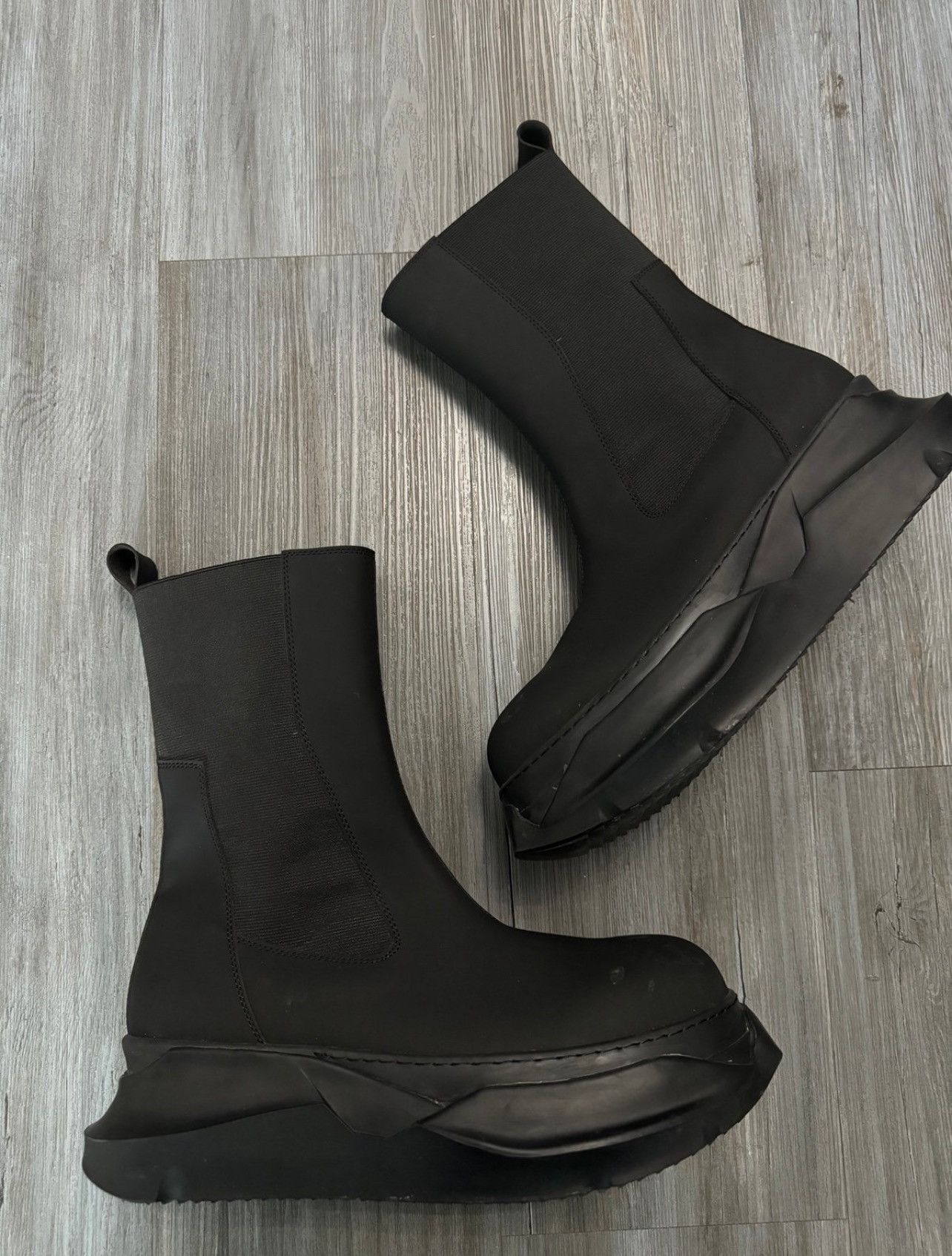 Rick Owens × Rick Owens Drkshdw Rick Owens Beatle abstract