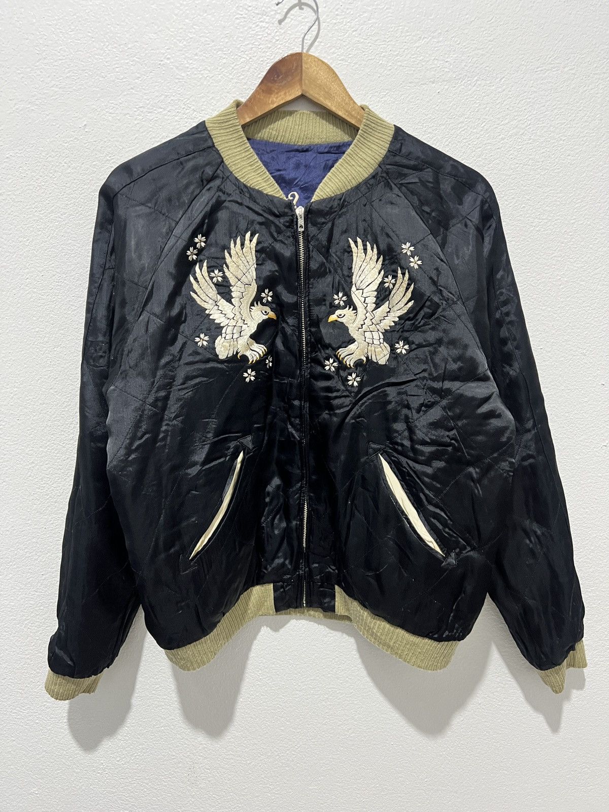 Japanese Brand × Vintage 🇯🇵Vintage Sukajan Reversible Jacket Size US M / EU 48-50 / 2 - 4 Thumbnail