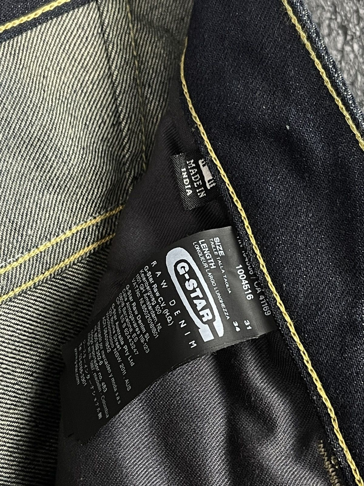 G-Star G Star RAW Type C 3D Loose Tapered Jeans Men’s Size W31 L34 Size US 31 - 14 Thumbnail
