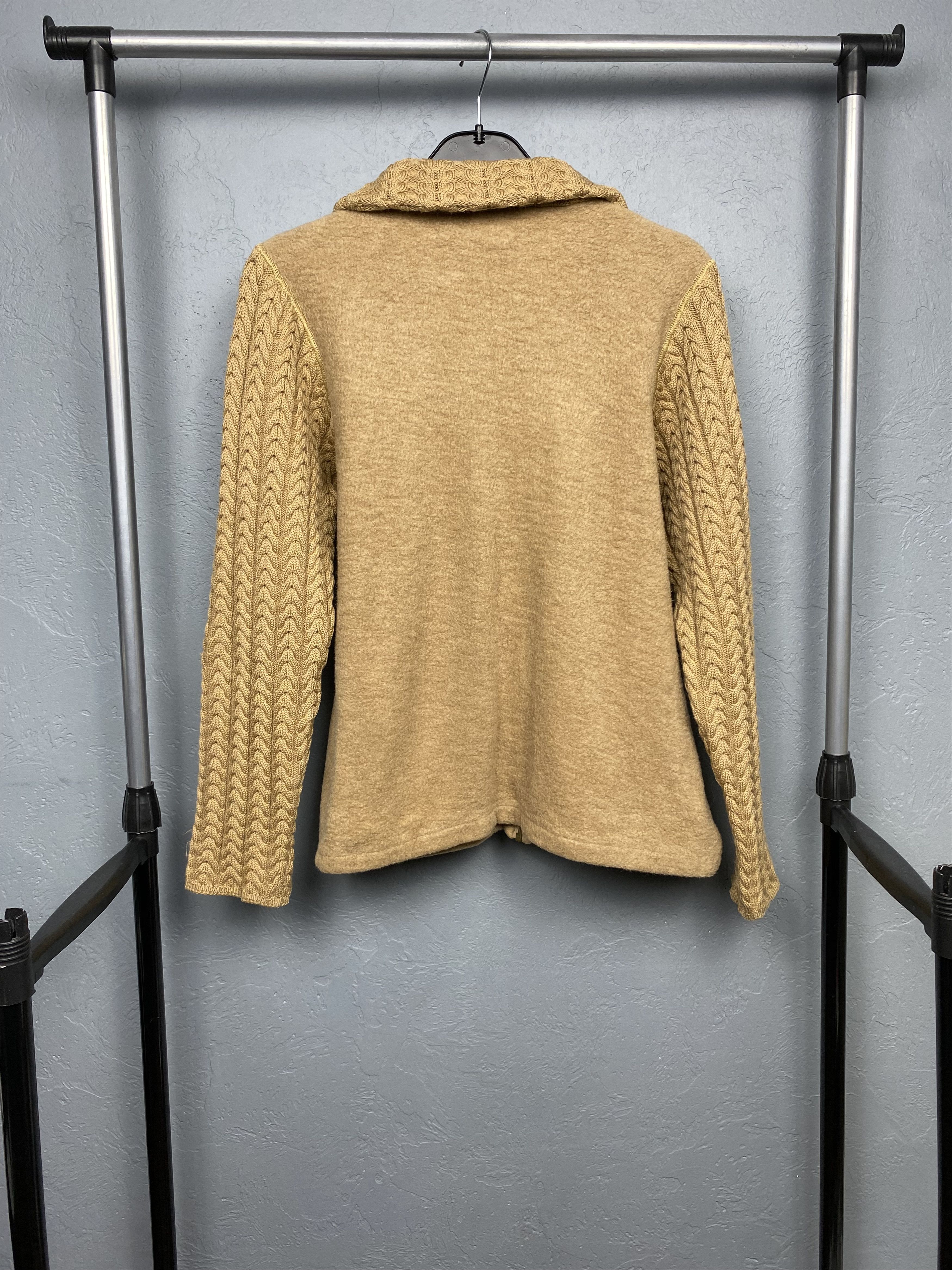 Barbour × Vintage Barbour Vintage Soft Fleece Merino Wool Full Zip Sweater Size M / US 6-8 / IT 42-44 - 8 Thumbnail