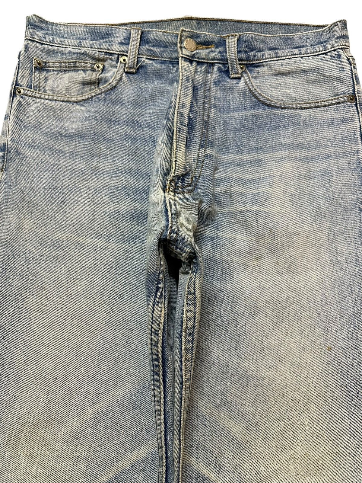 Japanese Brand Vintage Japanese Brand Blue Faded Wash Style Loose Jeans Size US 31 - 3 Thumbnail
