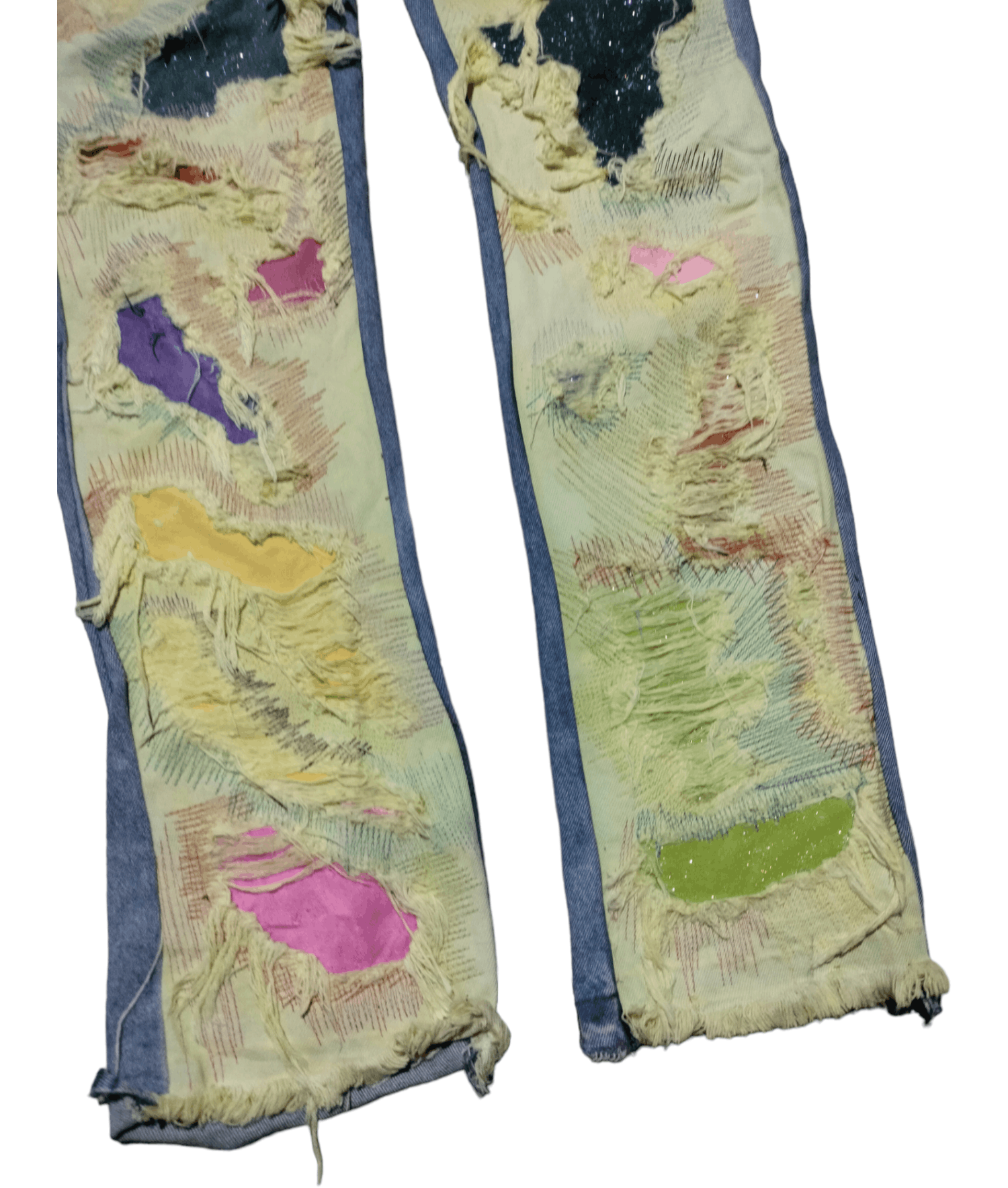 Undercover Custom Denim inspired by Undercover arts & crafts aw05 Size US 31 - 5 Thumbnail