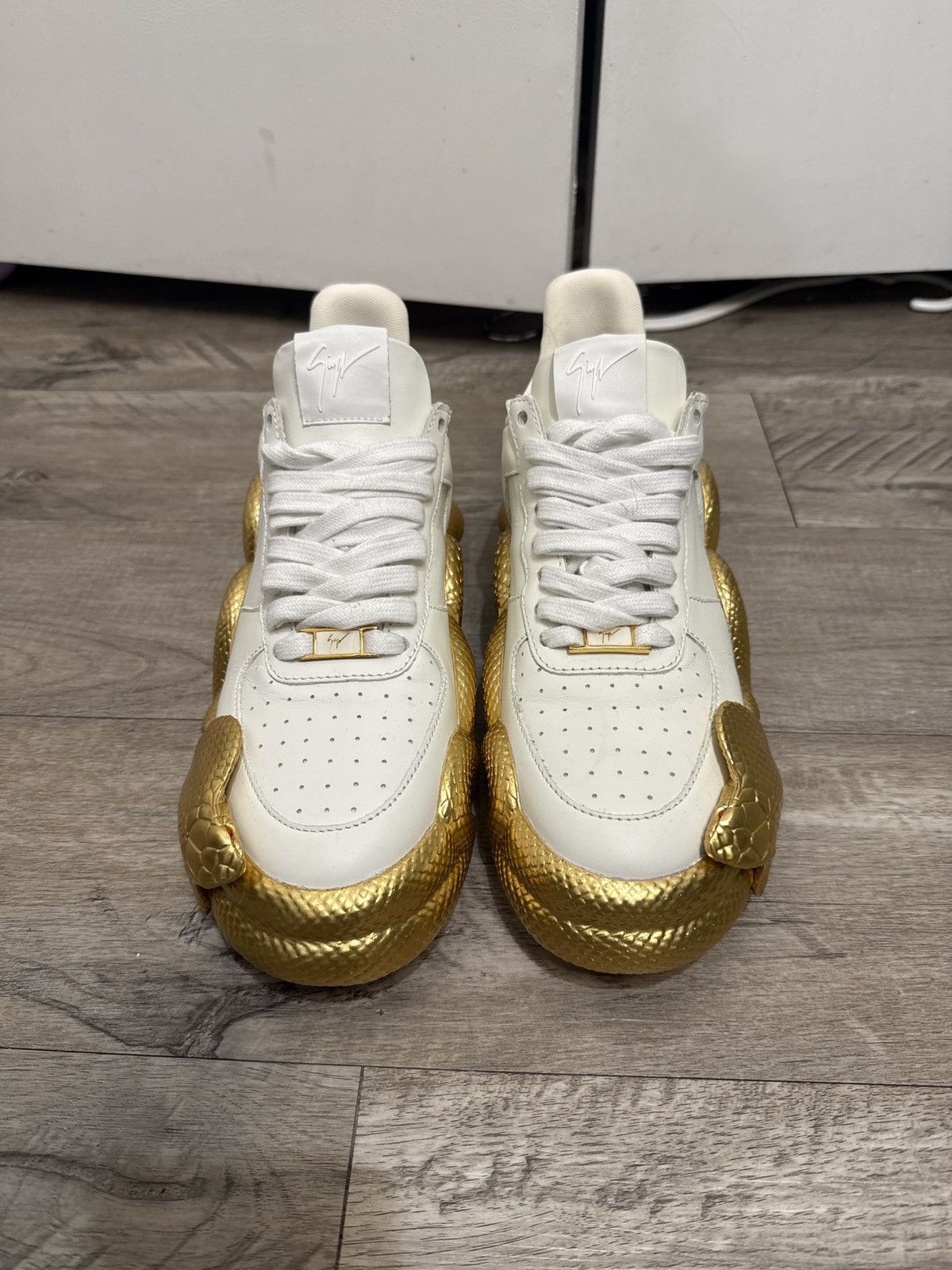 Giuseppe Zanotti Giuseppe Zanotti Serpent Sneaker Size US 9 / EU 42 - 3 Thumbnail