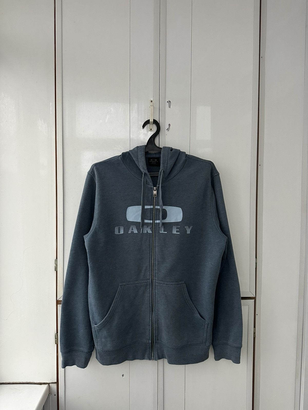 Oakley Vintage Oakley Zip Hoodie Big Logo Size US M / EU 48-50 / 2 - 1 Thumbnail