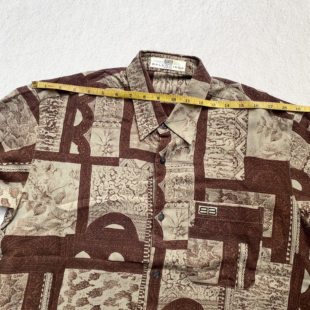 Balenciaga 🔥RARE🔥 Vintage Balenciaga patern shirt Size US M / EU 48-50 / 2 - 5 Thumbnail