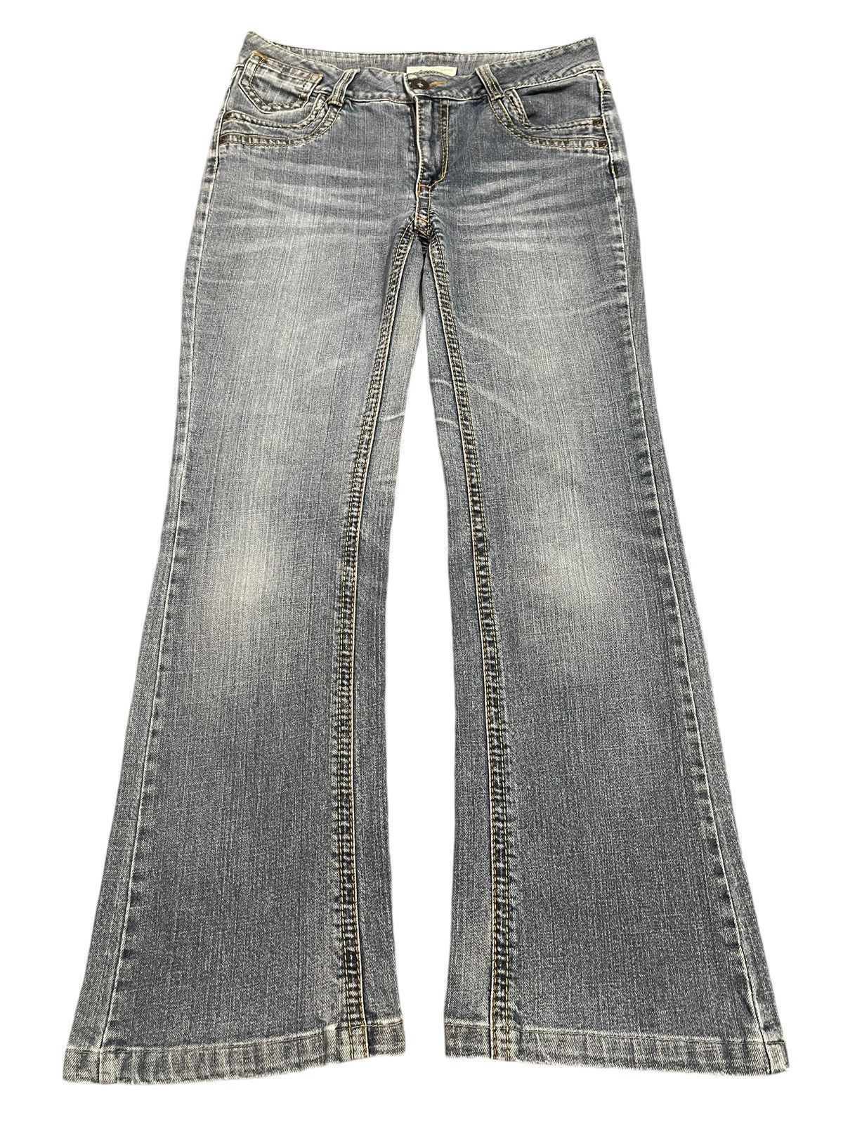 semanticdesign Vintage Japanese Brand Faded Wash Style Bootcut Jeans Size US 30 / EU 46 - 1 Thumbnail
