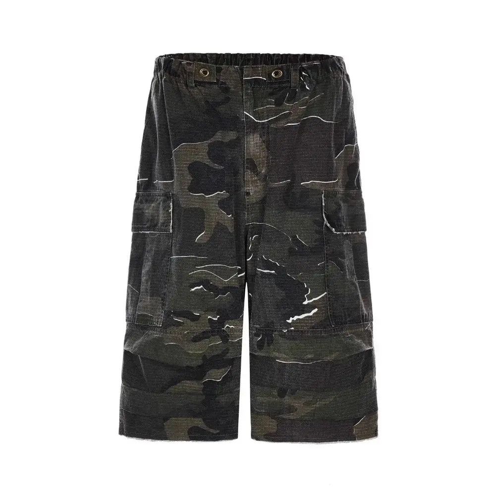 パンツ 90s oldstussy camo buggy shorts USED】90's Bootleg STUSSY Camo Cargo Shorts | K