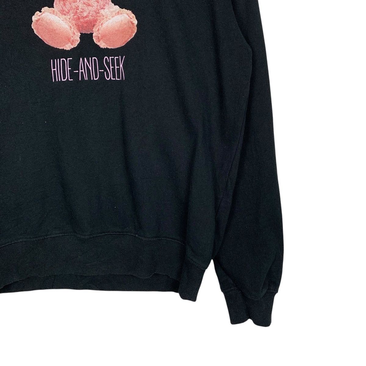 Japanese Brand WEGO X Hide and Seek Teddy Bear Graphic Sweatshirt #1741-C77 Size US L / EU 52-54 / 3 - 4 Thumbnail