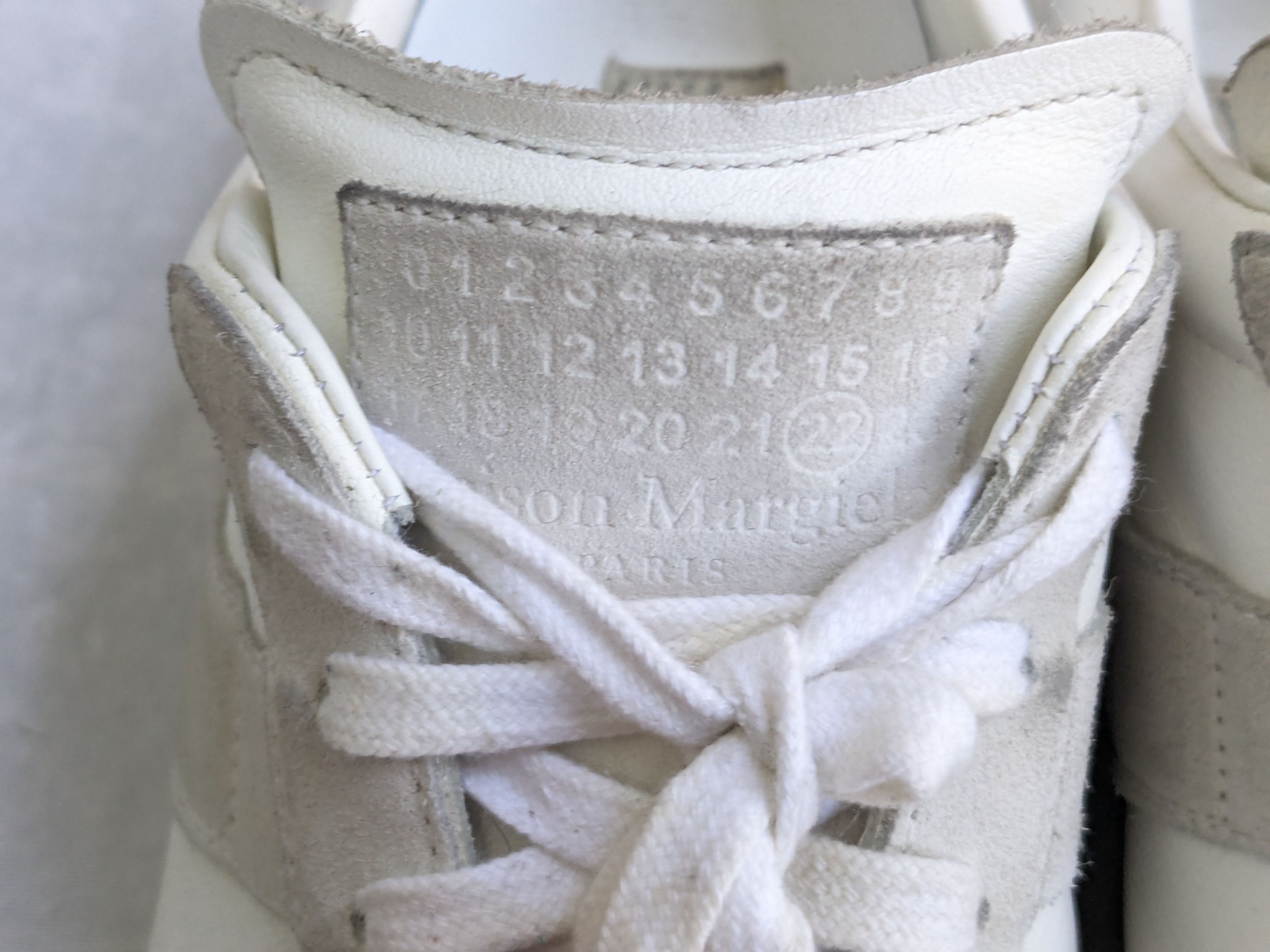 Maison Margiela Maison Margiela Replica GAT White Gray 11.5 44.5 Size US 11.5 / EU 44-45 - 7 Thumbnail
