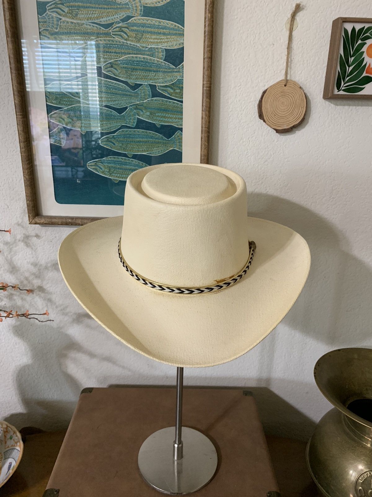 Cowboy Equipment × Summit Clothing Summit Hat Co. Cowboy hat Sz 7 1/8 57 Size ONE SIZE - 1 Thumbnail