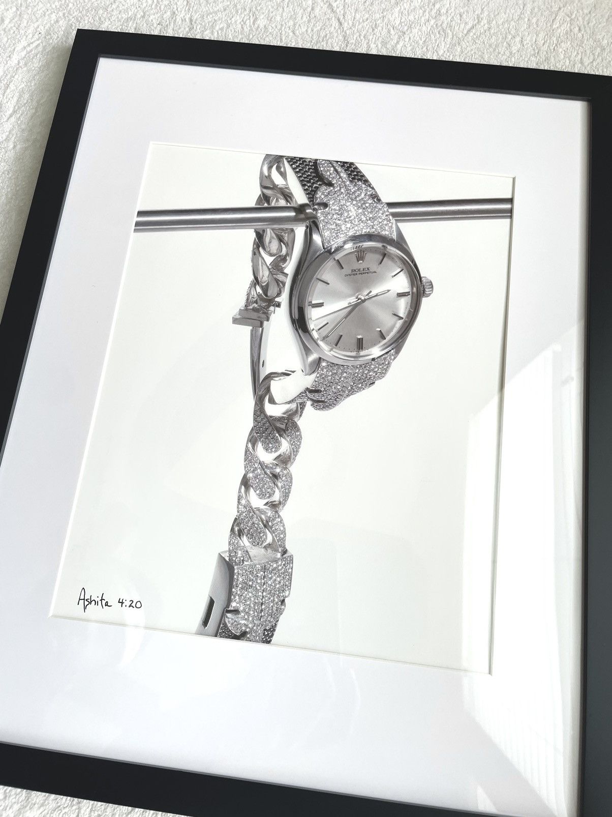 Chrome Hearts Chrome Hearts Rolex Watch 11x14 Framed poster Size ONE SIZE - 2 Thumbnail