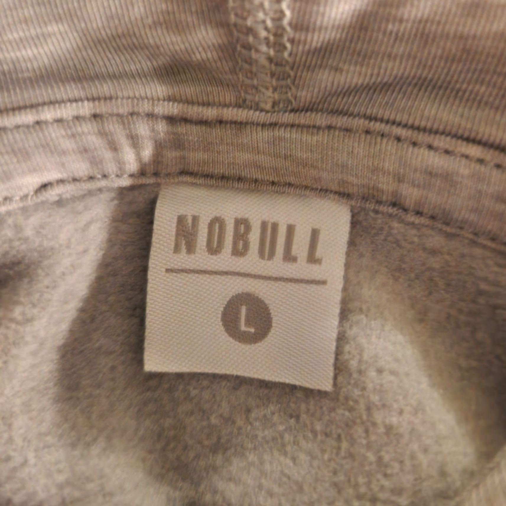Vintage NOBULL Hoodie Women's Large Gray Athletic Gym Performance Pullover Hooded Size L / US 10 / IT 46 - 8 Thumbnail