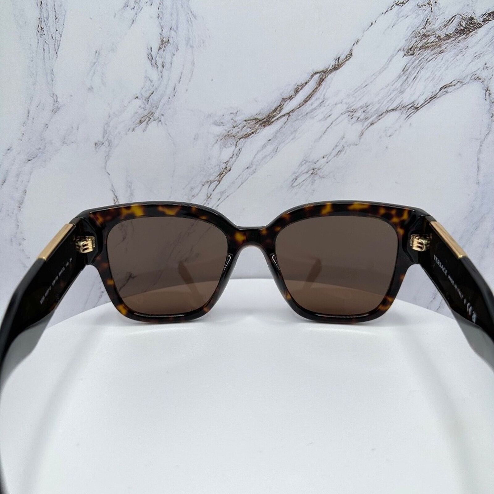 Versace NEW VERSACE Sunglasses Brown Black Tortoise Gold Medusa Size ONE SIZE - 10 Thumbnail