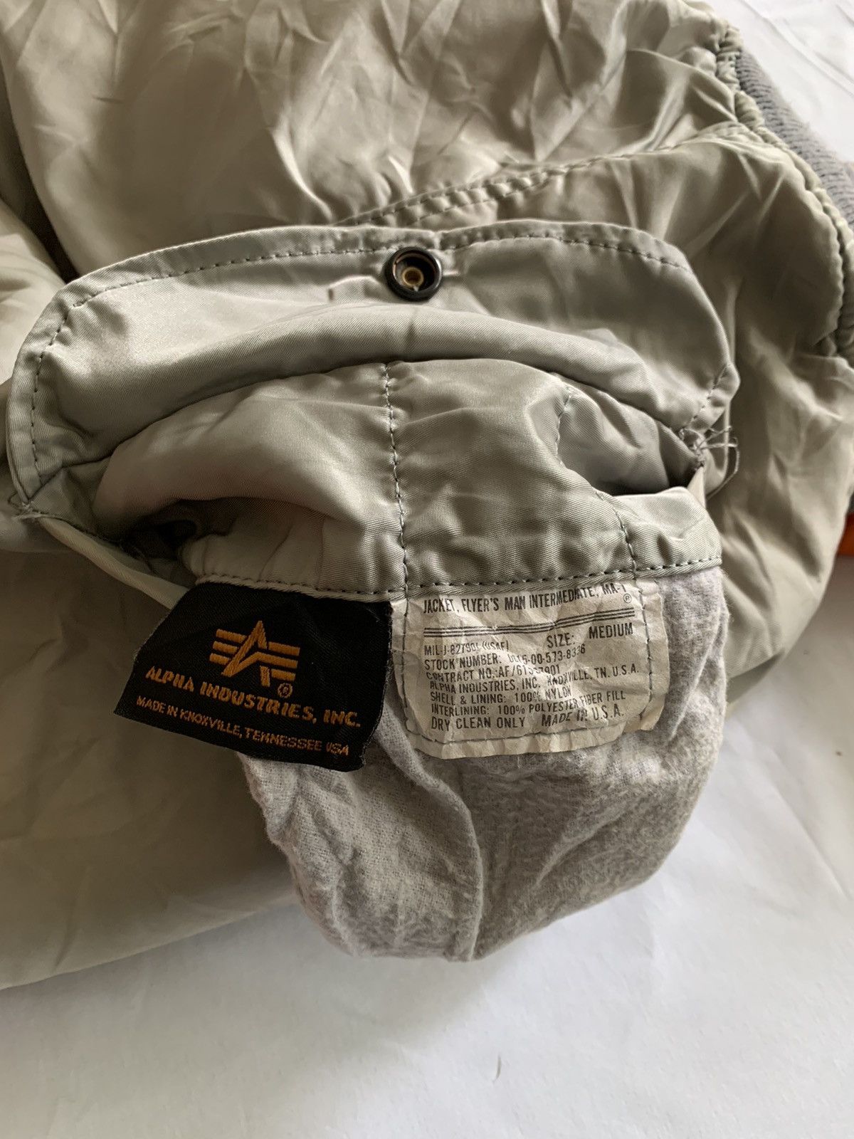 Avirex ALPHA INDUSTRIES VINTAGE REVERSIBLE BOMBER JACKET Size US L / EU 52-54 / 3 - 23 Thumbnail