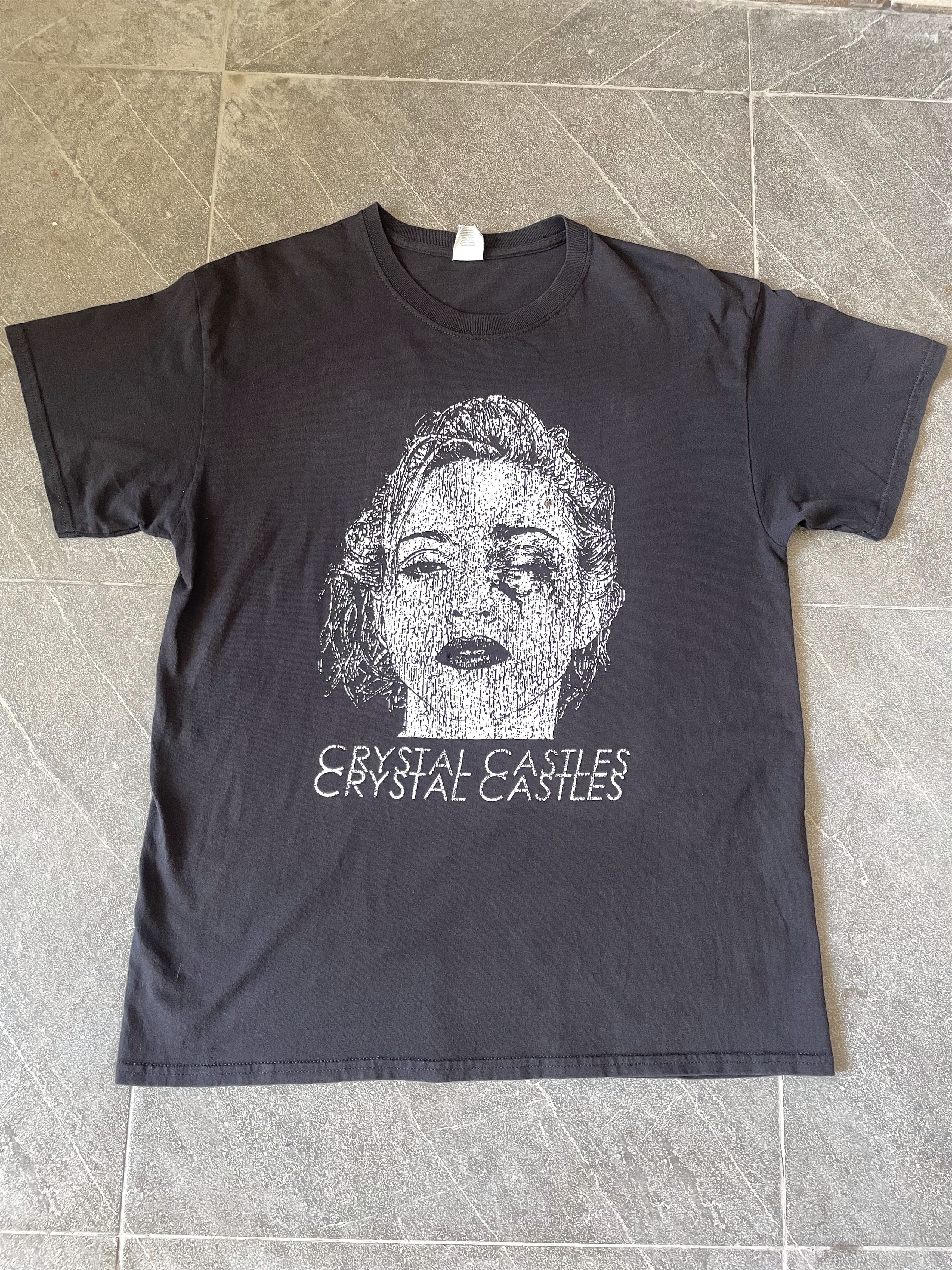 Band Tees Crystal Castles Madonna Tour T shirt | Grailed
