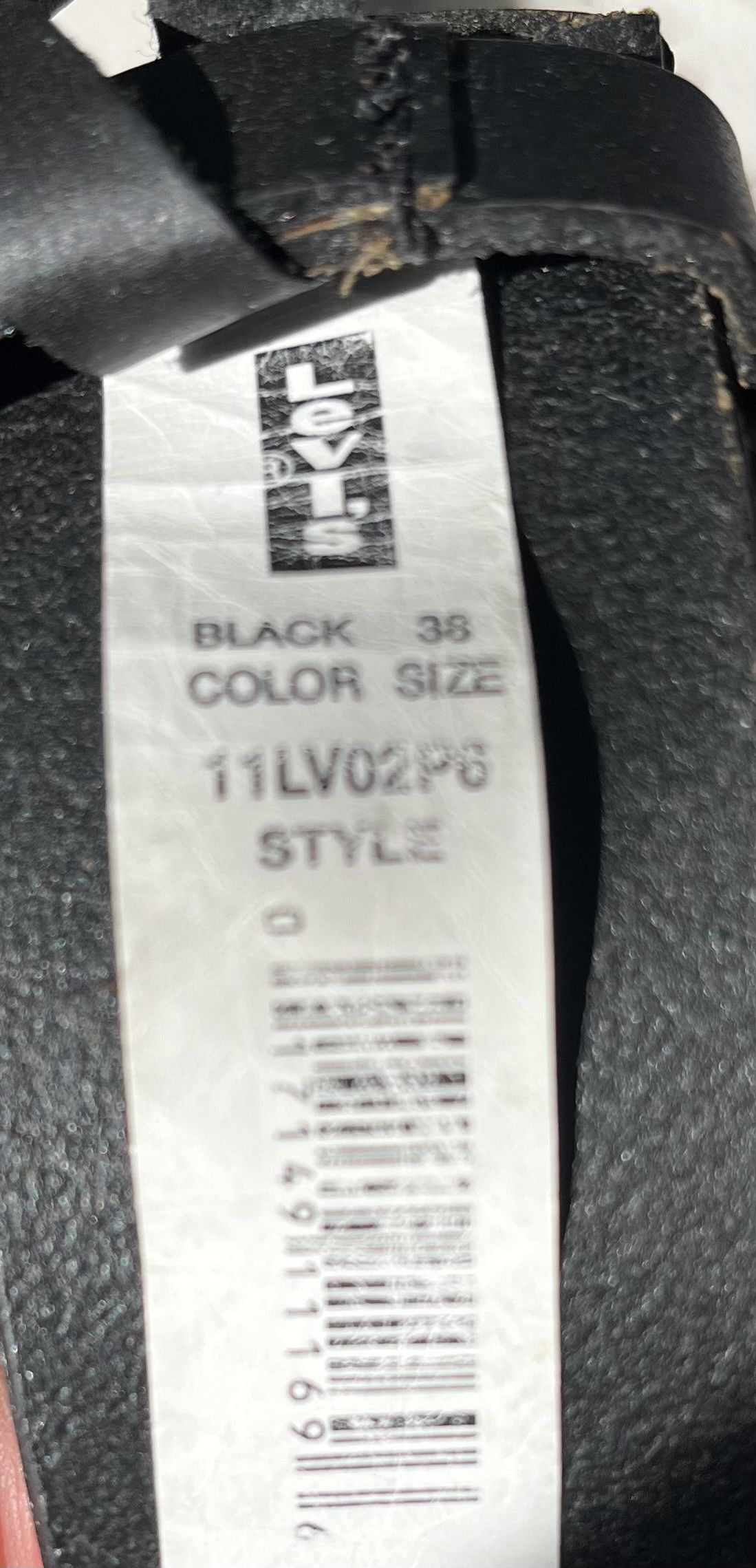 Levi's Levi Strauss & Co. Belt Size 38 - 4 Thumbnail