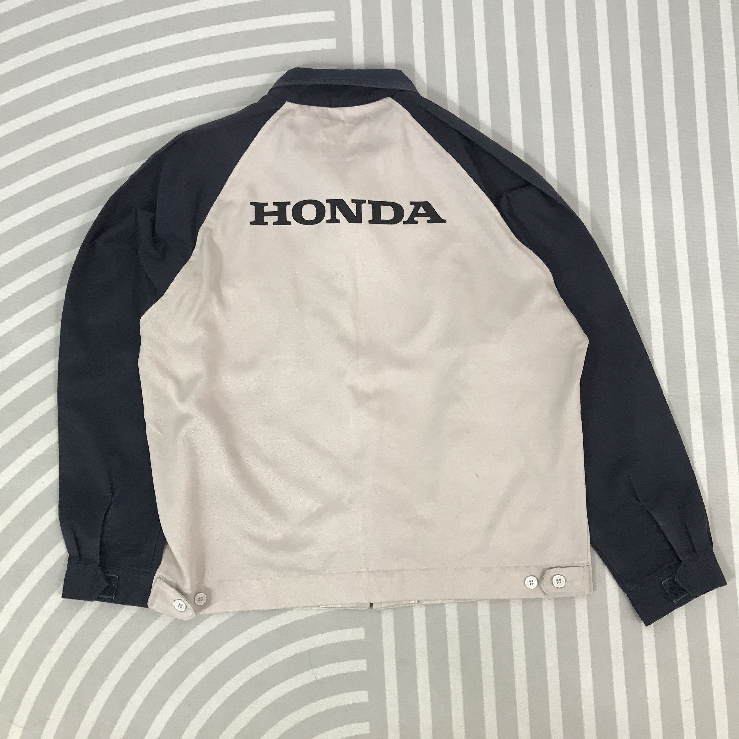 Japanese Brand × Vintage Vintage Honda x Shell oil Racing uniform Jacket Size US L / EU 52-54 / 3 - 4 Thumbnail