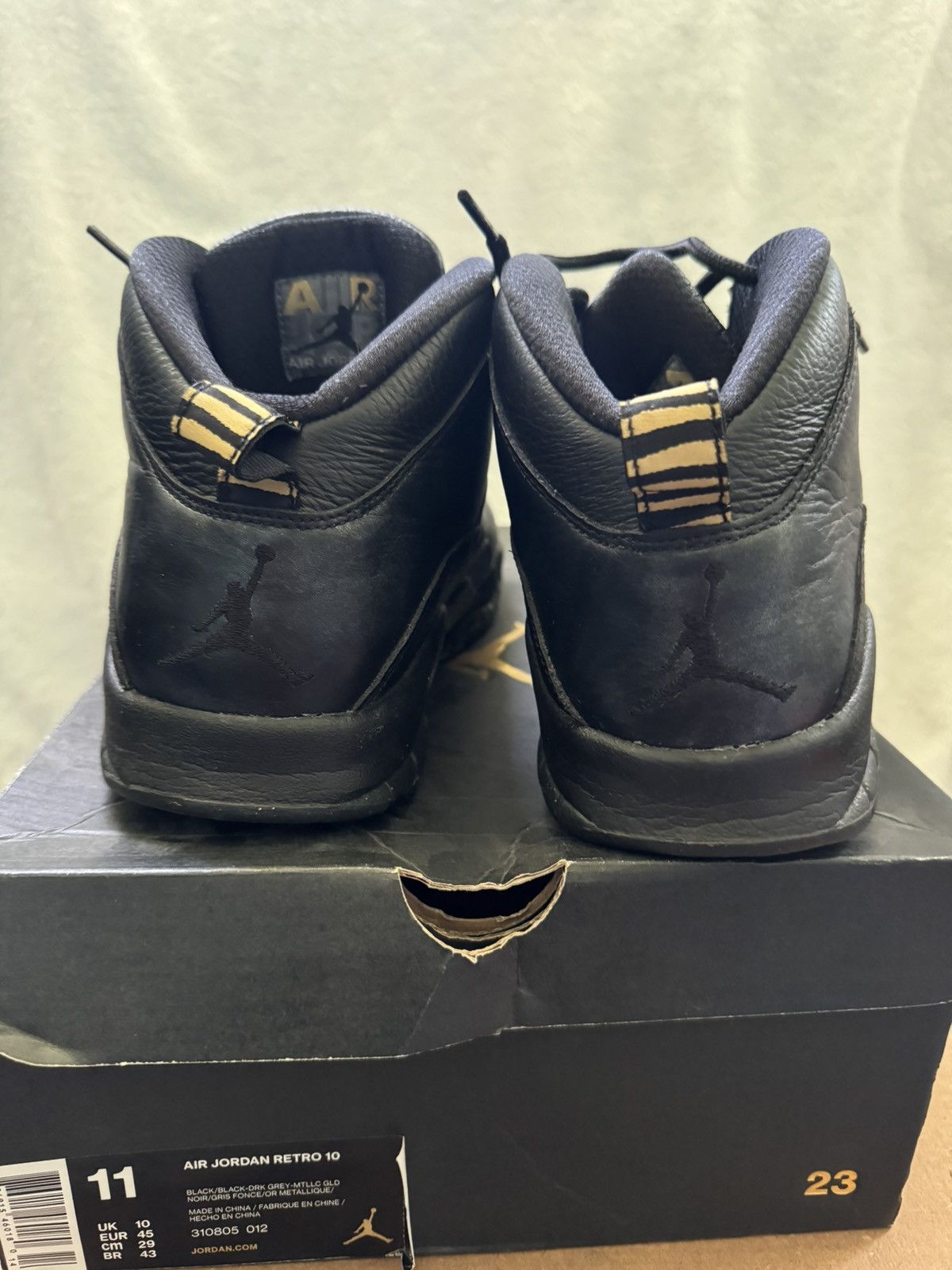 Jordan Brand 2016 Air Jordan 10 Retro 'NYC' Size US 11 / EU 44 - 3 Thumbnail