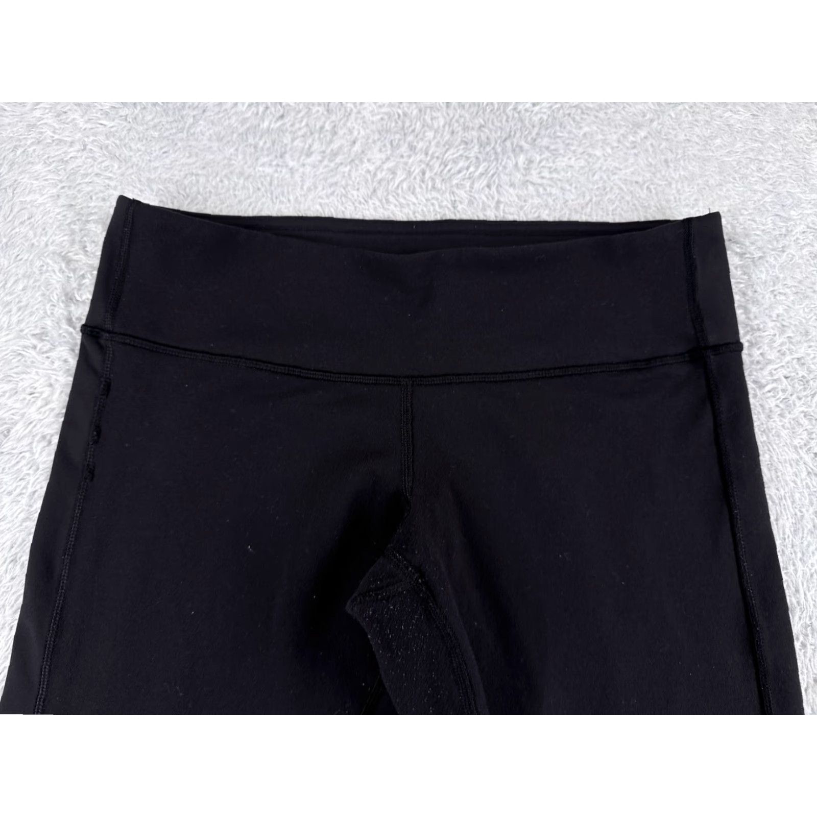 Lululemon Lululemon Wunder Under Pants Womens 8 Black Low Rise Crop 23" Yoga Workout Read Size 30" / US 8 / IT 44 - 5 Thumbnail