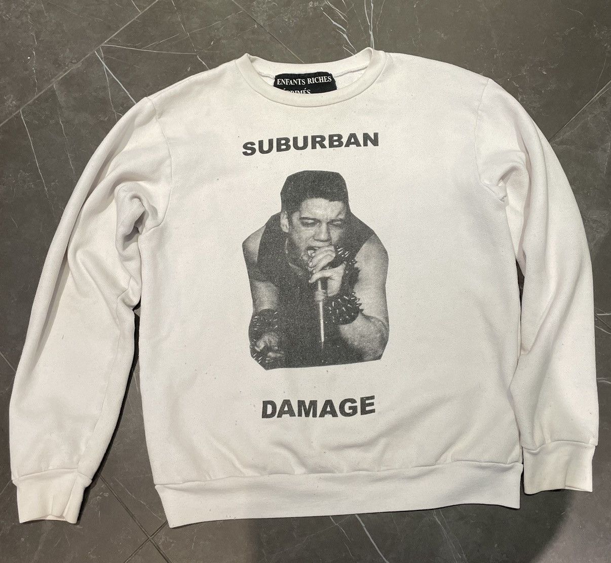 Enfants Riches Deprimes Erd suburban damage crewneck Size US S / EU 44-46 / 1 - 1 Thumbnail