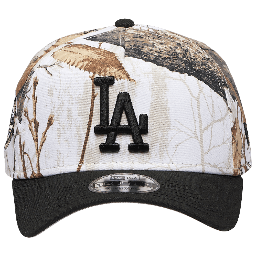 New Era New Era Dodgers 9FORTY A-Frame Snow Realtree Cap Size ONE SIZE - 2 Thumbnail