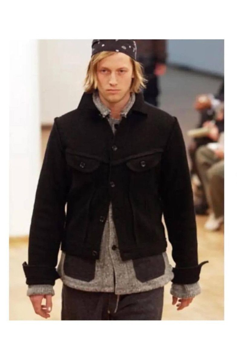 Junya Watanabe Junya Watanabe Comme Des Garcons Wool Coat Size US M / EU 48-50 / 2 - 20 Thumbnail