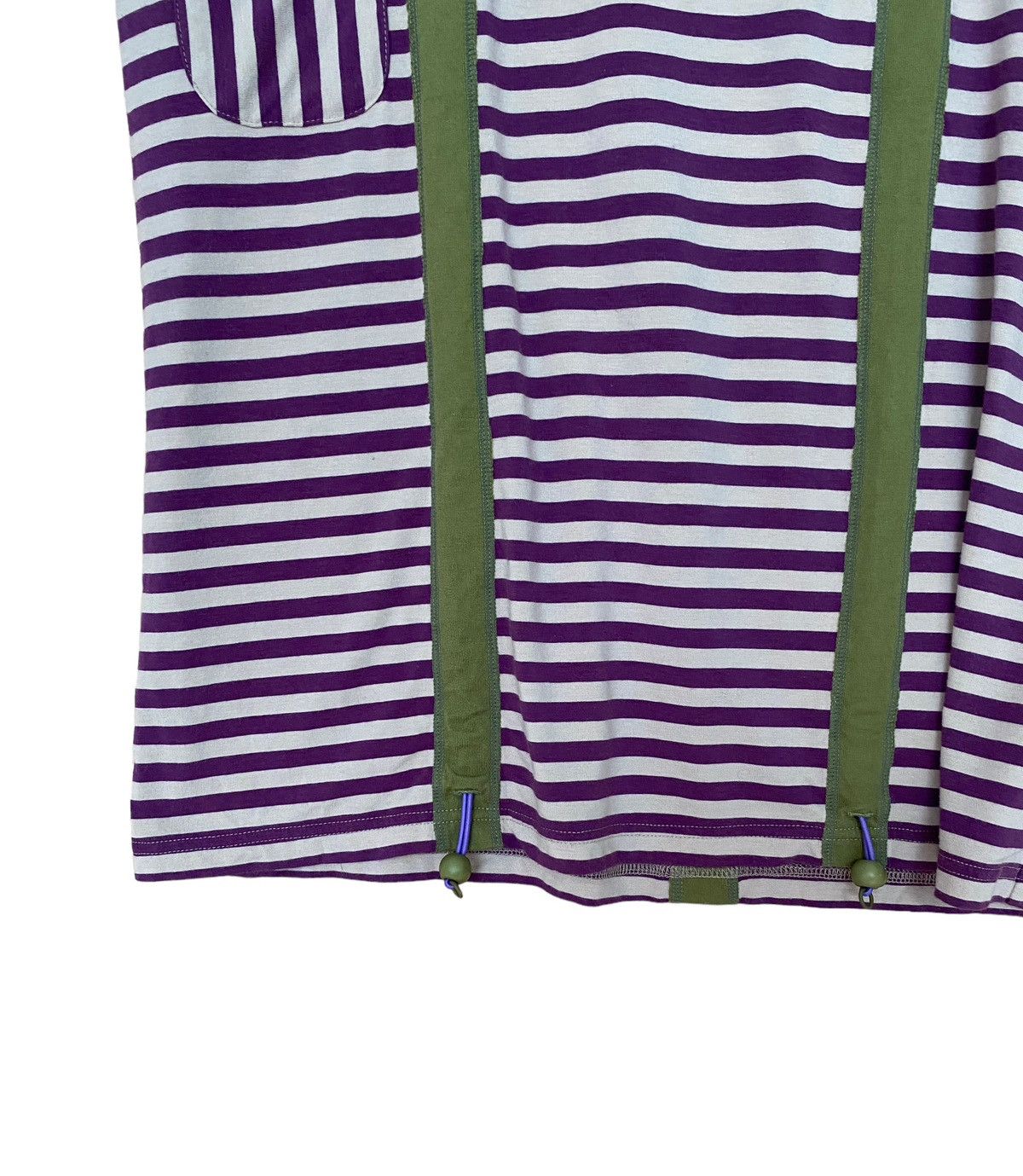 Frapbois × Issey Miyake Vintage Japanese Brand Frapbois Stripe T-Shirt 2000s Size US M / EU 48-50 / 2 - 5 Thumbnail