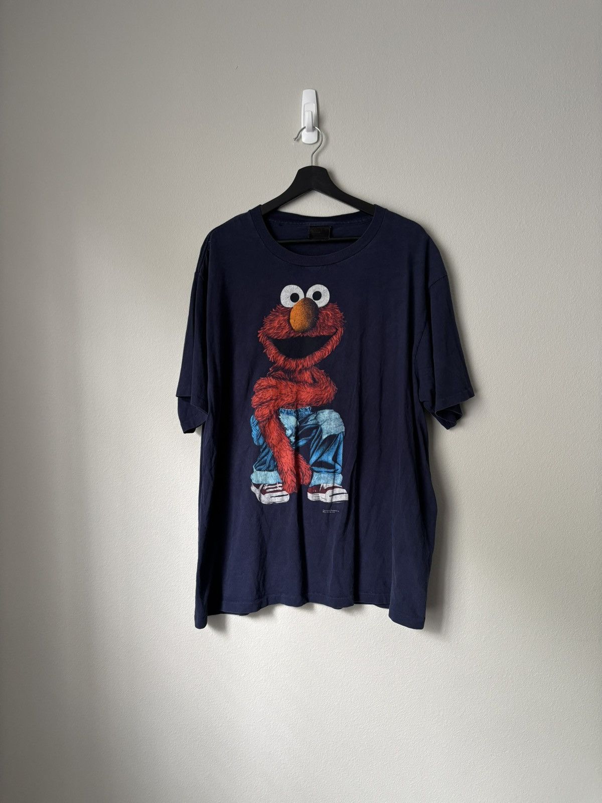 Vintage Vintage 90s Sesame Street Elmo Shirt Size US XXL / EU 58 / 5 - 1 Thumbnail