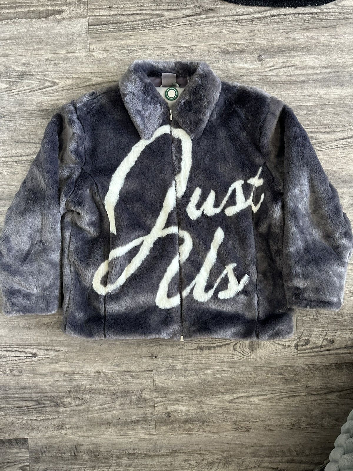 image of Kith Faux Fur Coaches Jacket, Men's (Size 2XL)