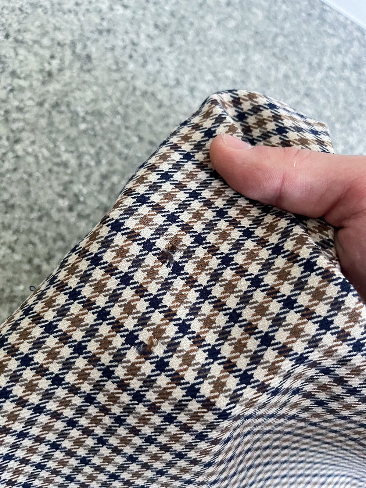 Aquascutum × Vintage VINTAGE AQUASCUTUM WOOL NOVA CHEK SKIRT SZ 10 Size 28" / US 6 / IT 42 - 5 Thumbnail