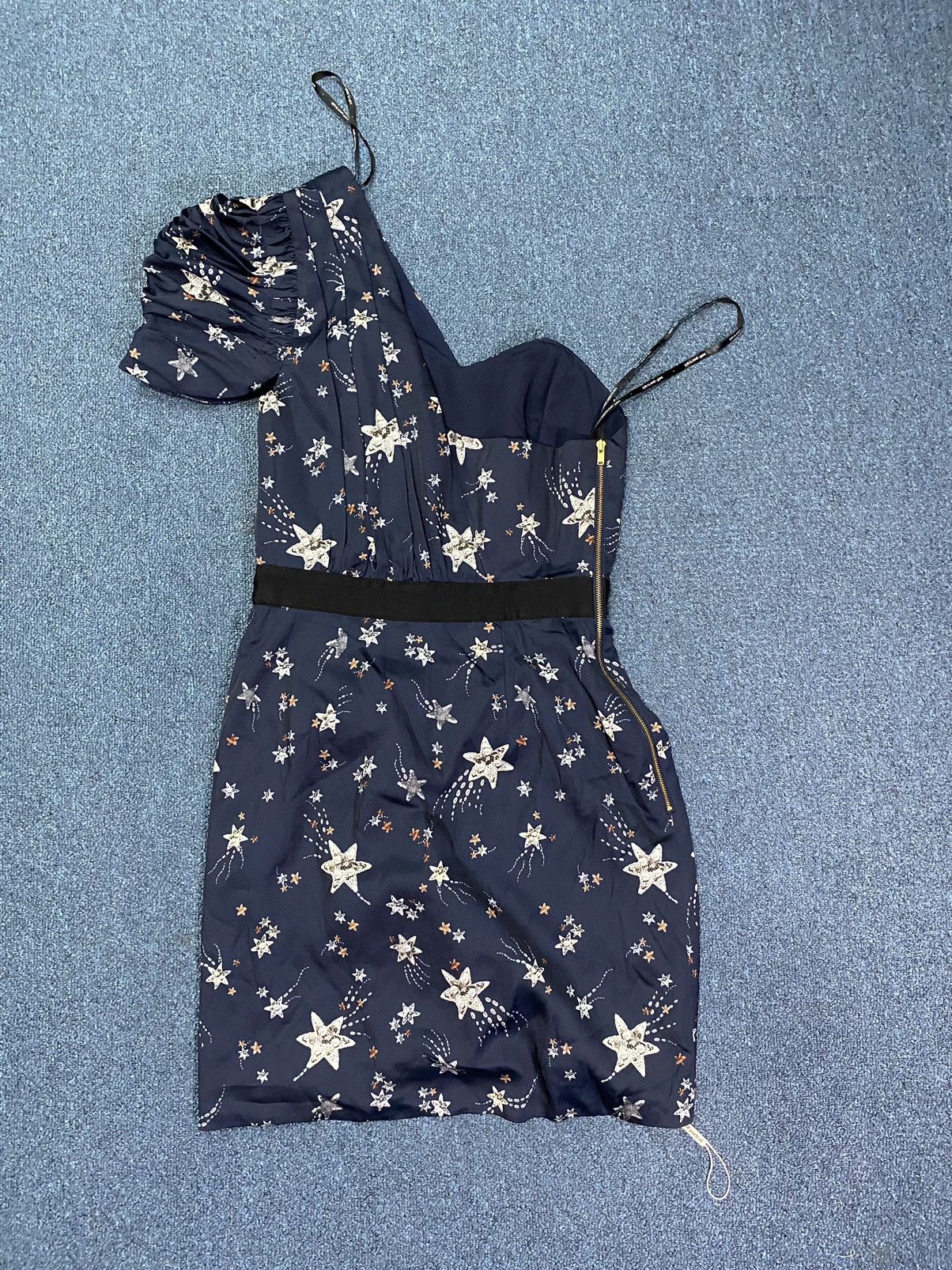 Self-Portrait Self-Portrait Constellation One-Shoulder Star Print Size S / US 4 / IT 40 - 2 Thumbnail
