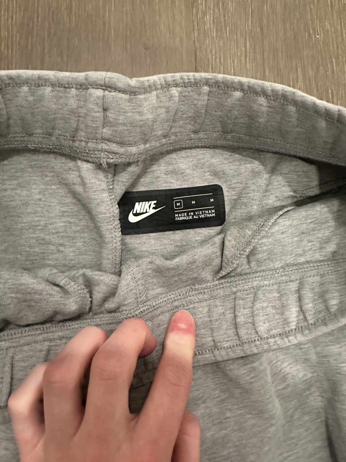 Nike Grey Nike Tech Bottoms Size US 30 / EU 46 - 3 Thumbnail