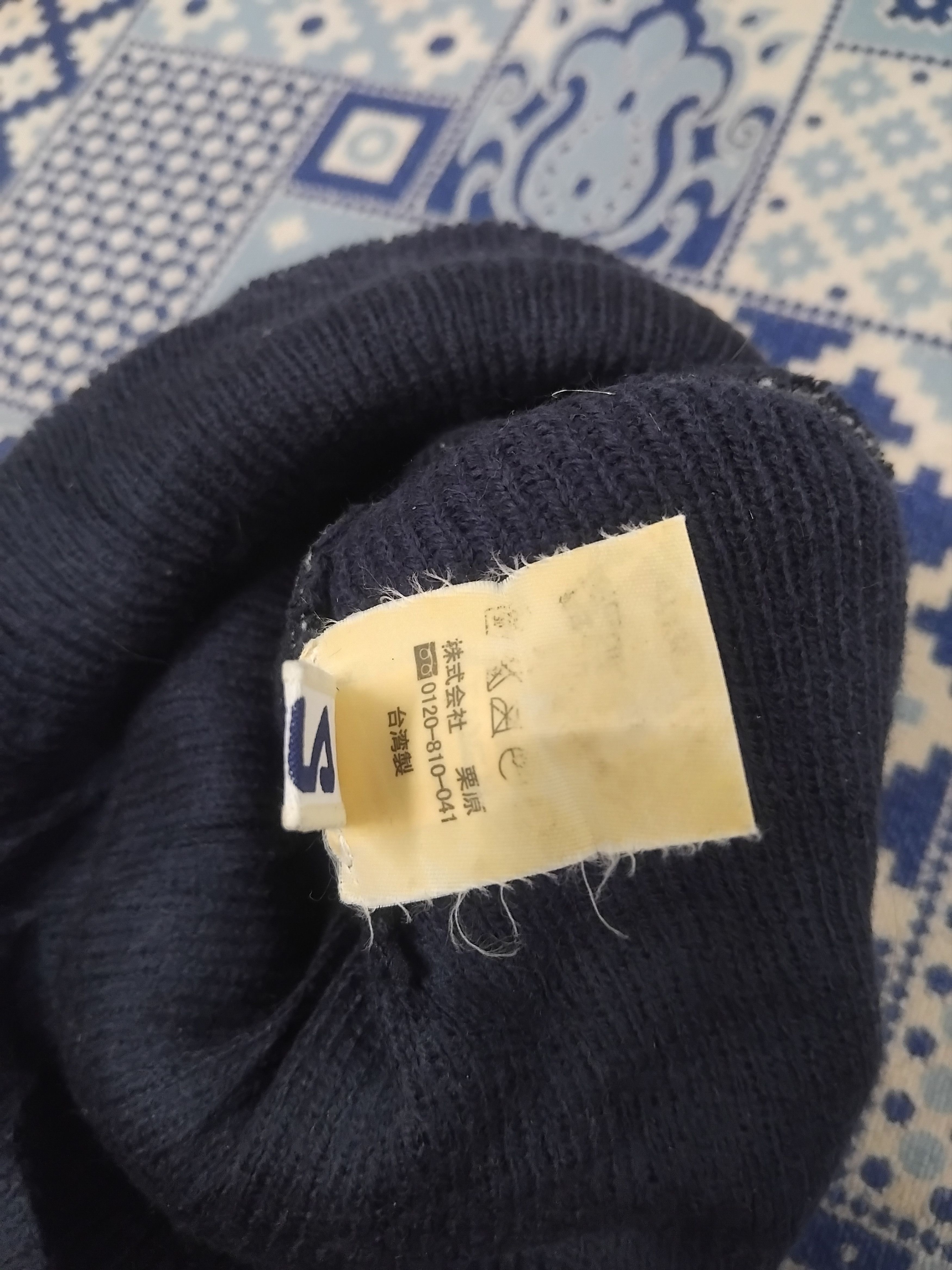 Fila 💥Vintage fila blue colour beanie hat Size ONE SIZE - 2 Thumbnail