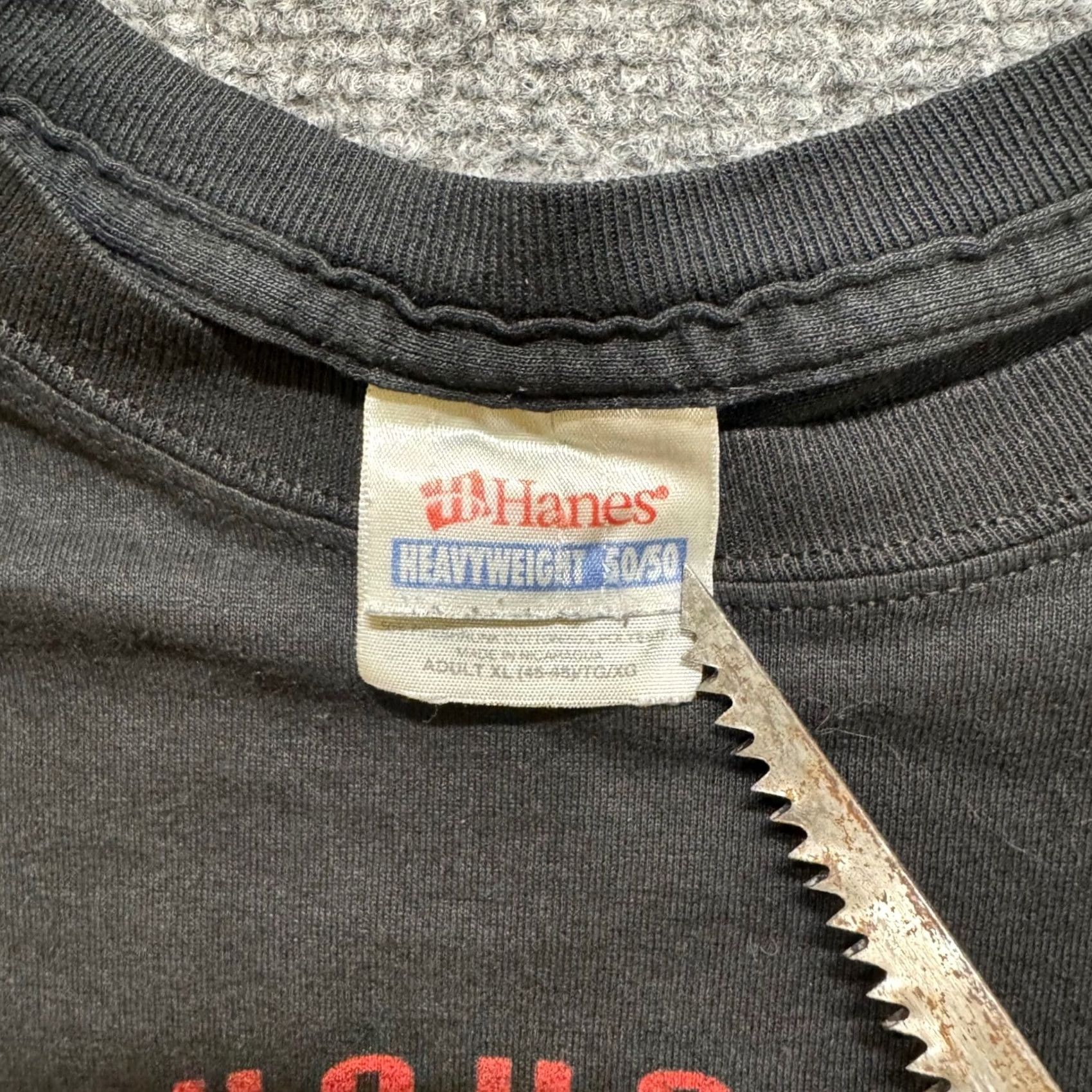 Hanes Vintage Hanes Suquamish Renewal Pow Wow 2007 Graphic T-Shirt Mens XL Black Red Size US XL / EU 56 / 4 - 3 Thumbnail