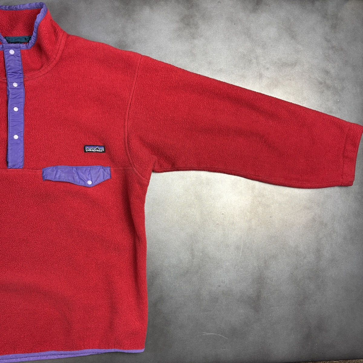 Patagonia × Vintage Vintage Patagonia Synchilla Fleece Pullover 1990s Quarter Size US M / EU 48-50 / 2 - 6 Thumbnail