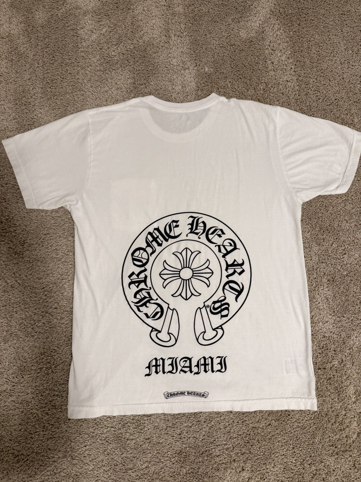 Chrome hearts Miami horseshoe t-shirt