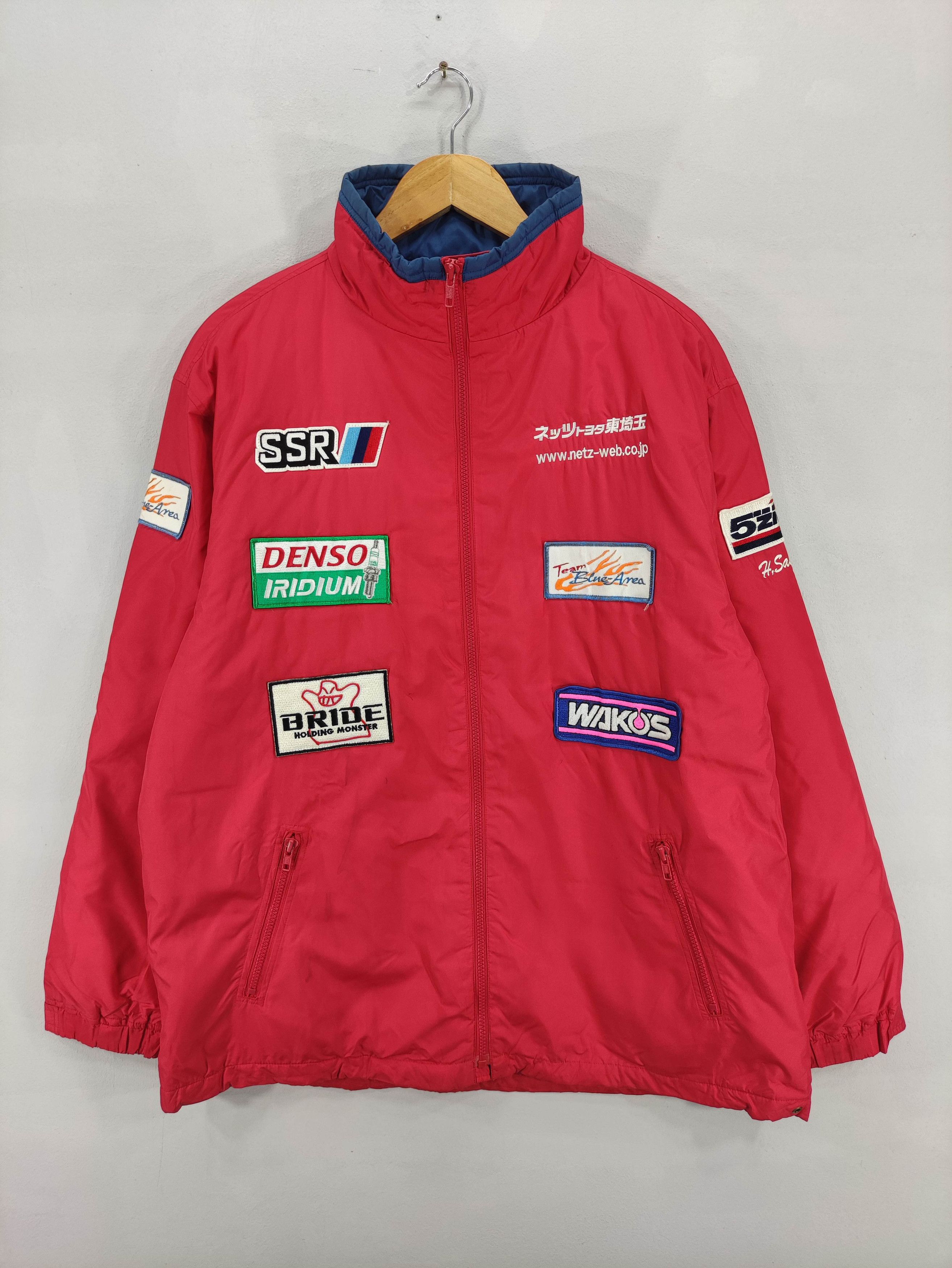 Vintage Vintage Motorsports Patch Jacket Zipper Size US L / EU 52-54 / 3 - 1 Thumbnail