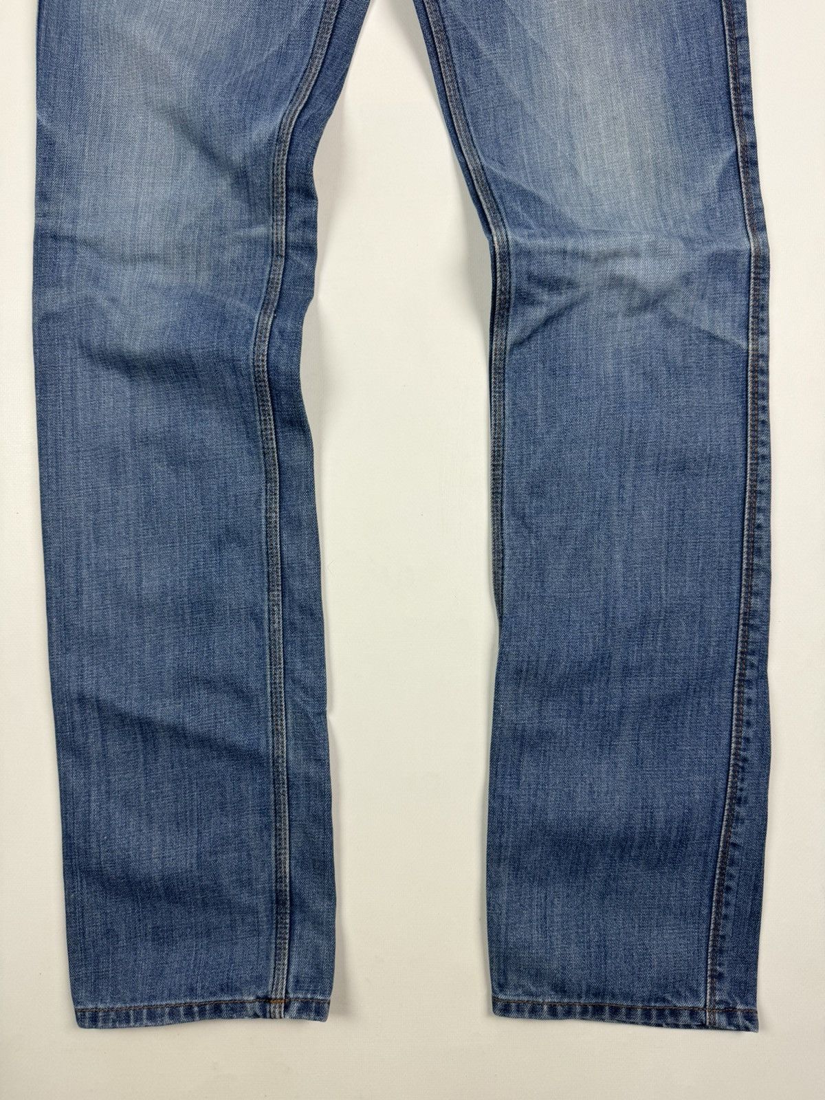Acne Studios Acne Max Stencil Blue Jeans Size 31x34 Size US 31 - 4 Thumbnail