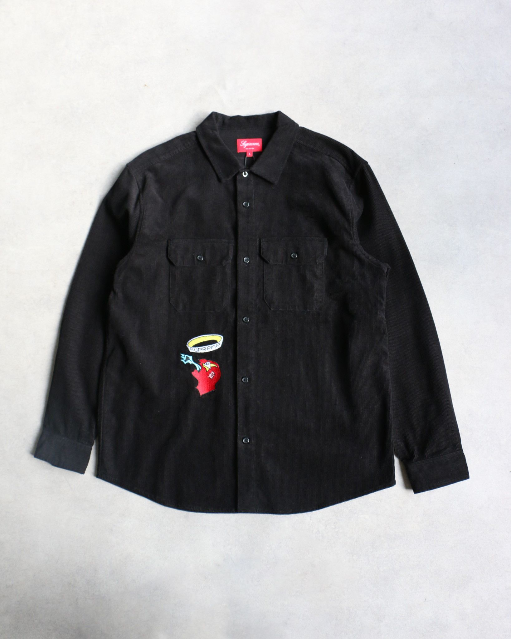 Supreme Supreme Blow Back Rayon Shirt Kiss Smoke Button Up | Grailed