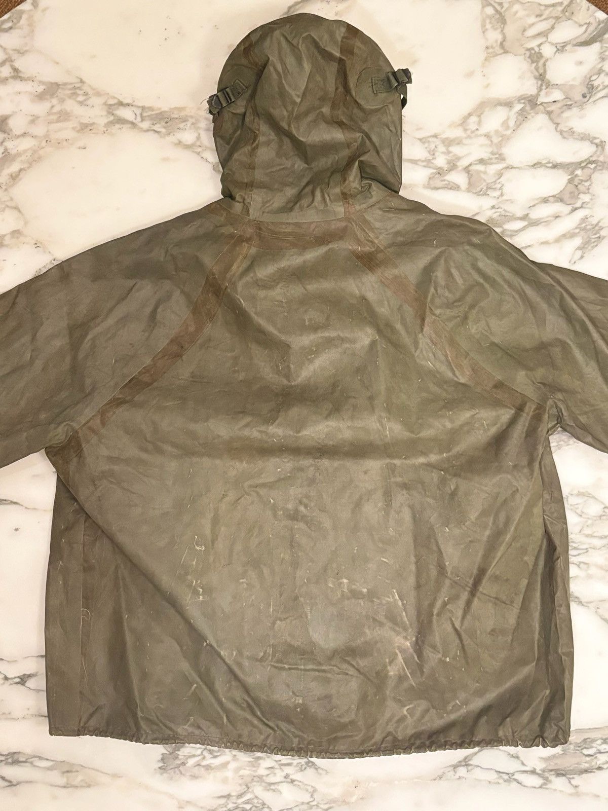 Vintage 1960s American Military Rubberized Rain Jacket Size US XL / EU 56 / 4 - 4 Thumbnail