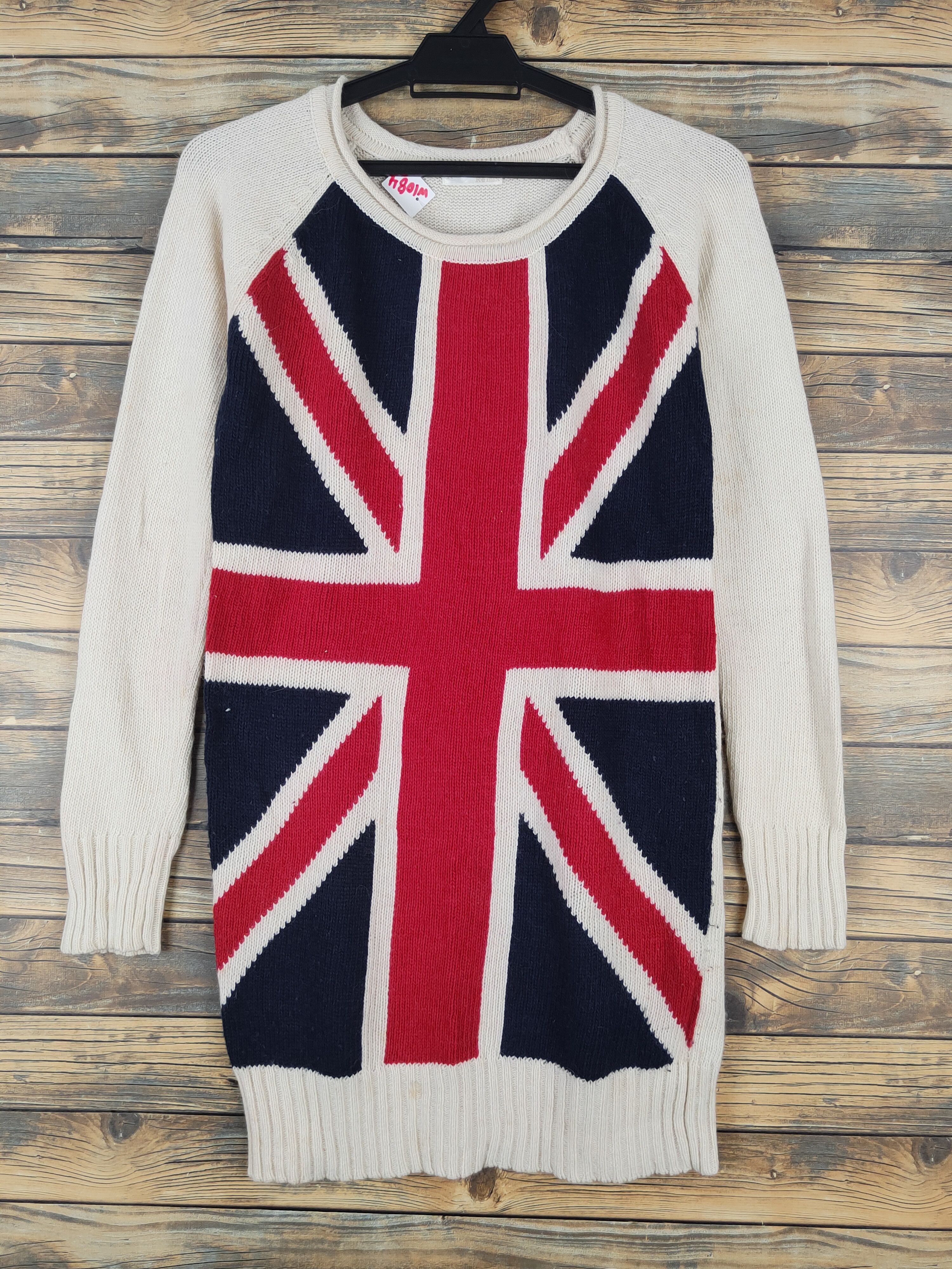 Homespun Knitwear × Japanese Brand × Vintage Remix Brown Knitwear Sweatshirts #W1084 Size S / US 4 / IT 40 - 1 Thumbnail