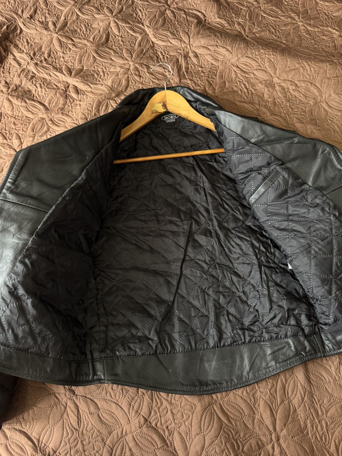 If Six Was Nine HORN WORK TYPE DOUBLE RIDERS JACKET BLACK Size US S / EU 44-46 / 1 - 12 Thumbnail