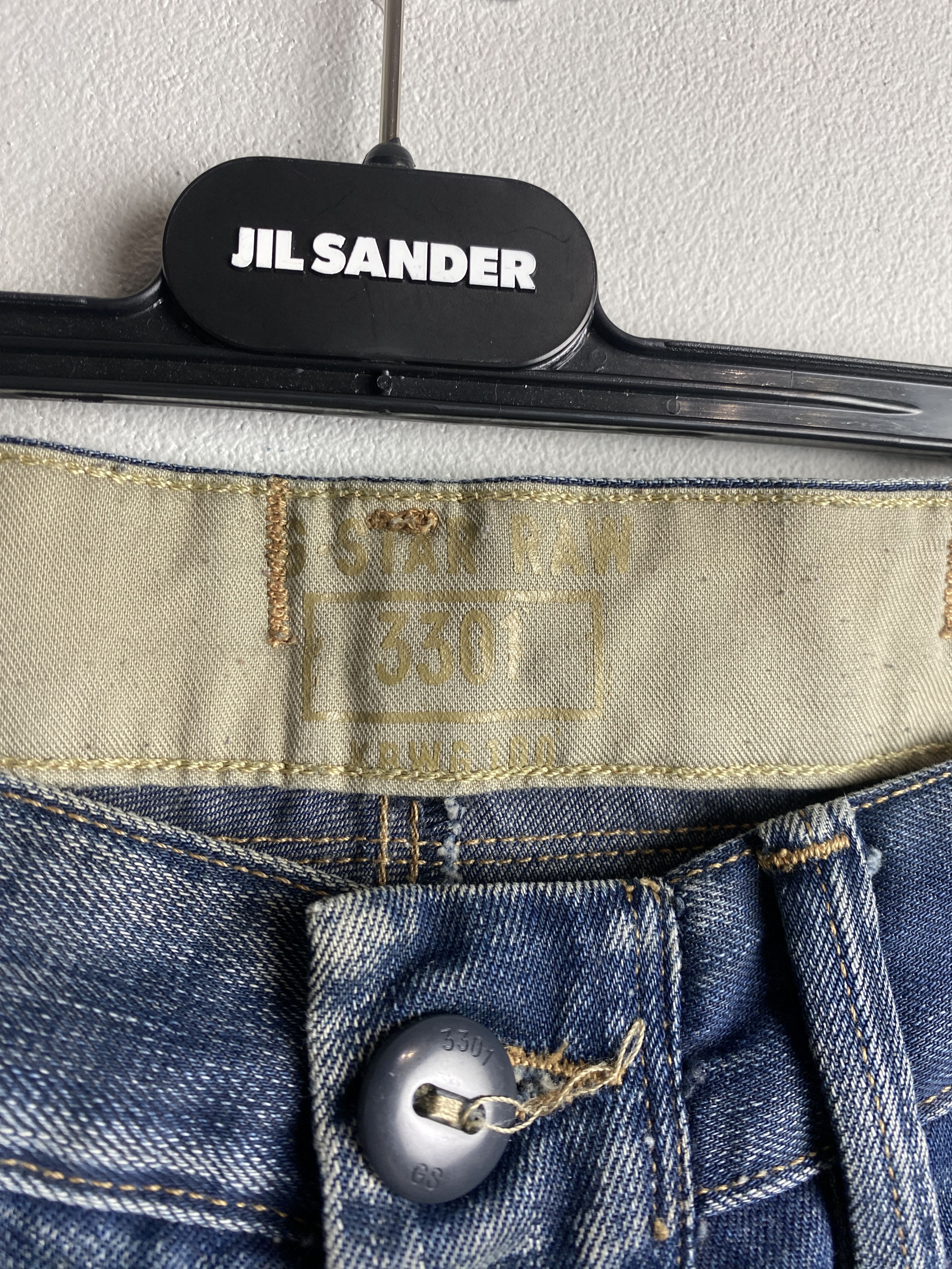 G-Star G Star Raw Fire Elwood denim jeans pants y2k opium Size US 34 / EU 50 - 3 Thumbnail